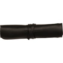 Trousse - Noir - Ronde - En rouleau - Cuir véritable - Flying Spirit - Clairefontaine
