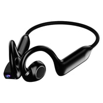 Avizar Écouteurs Sans Fil Bluetooth Tour du Cou avec Caméra 8MP et IA Noir