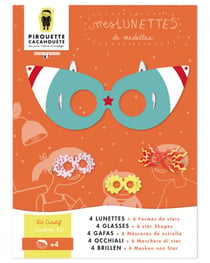 Kit creatif Lunettes de stars - Pirouette Cacahouette