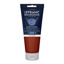 Peinture acrylique - Ocre rouge - 306 - Fine - Lefranc Bourgeois - Tube 200ml