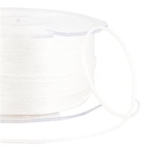 Bobine 100m queue de rat 2mm Blanc