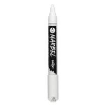 Marqueur - Peinture acrylique - Blanc - Permanent - Pointe ronde 1mm - Marbel - Darwi