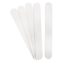 Spatule en plastique, blanc, 14,8x1,8xcm, 5 pièces