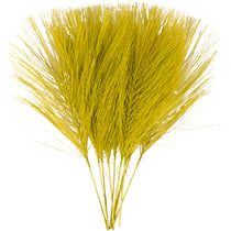 Plumes artificielles, L : 15 cm, L : 8 cm, vert, 10 pièces/ 1 Pq.