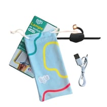 Pack essentiel : Lampe noire + câble + pochette microfibre - Lizia