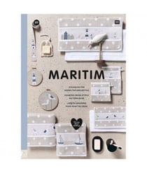 Livre de broderie N°177 - Maritime - Rico Design Bleu