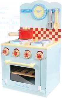 La Cuisinière et Four bleu