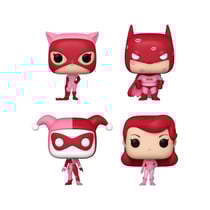 DC Comics Valentines - Pack 4 figurines Pocket POP! DC Comics Valentines 4 cm