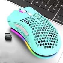 Souris Gaming Sans Fil RGB Ergonomique 1600 DPI 7 Boutons Légère Rechargeable YONIS