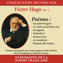 Collection oeuvre lue - Victor Hugo - Volume 2 : Poèmes - CD