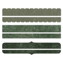 Gabarit de découpe pour machine Sizzix Tim Holtz Thinlits - Garnitures décoratives - 6 pièces