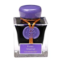 Encre pour calligraphie - Violet impérial - Les encres 1670 - Herbin - Flacon 50ml
