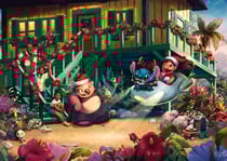 Puzzle 1000 pièces - Disney. Lilo and Stitch Aloha Christmas - Schmidt Spiele