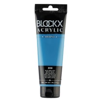Peinture acrylique - Bleu brillant - 208 - BLOCKX Artist - Qualité beaux-arts - Tube 120ml