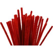 Fil chenille - 6 mm - 30 cm - 50 pcs