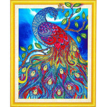 Kit Diamond Painting Paon