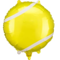 Ballon Aluminium Hélium Balle de Tennis - 35 cm