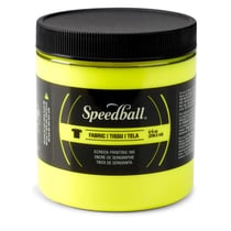 Encre textile jaune pour sérigraphie -Speedball