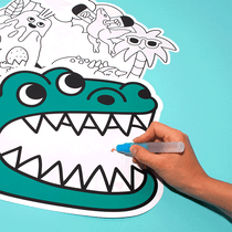 2 sets de table magique - Dinos