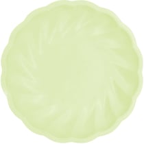 6 Assiettes - Vert Pastel