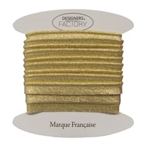 Passepoil lurex doré vendu par 5 mètres – designers-factory