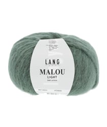 Pelote d'Alpaga et laine MALOU LIGHT - LANG YARNS 93 Vert