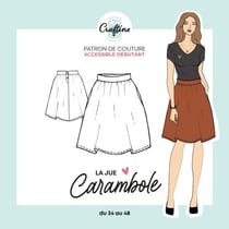 Patron Craftine Jupe Carambole - Format Papier