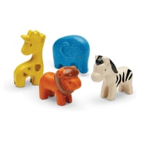 Figurines - 4 animaux de la savane