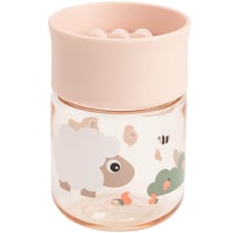 Tasse d'apprentissage 360° Tiny farm Rose Done by Deer