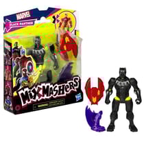 MixMashers Black Panther, figurine 12 cm personnalisable a mélanger et combiner avec accessoires, Marvel, des 4 ans