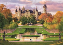 Puzzle 1000 pièces - Photo Odyssée : Château de Schwerin. Allemagne - Trefl