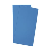 Cire à décorer, bleu royal, 20x10cm, 2 pces