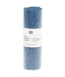 Fil à Nouer 13 cm - Rico Hooki Hooki - Rico Design Bleu Océan