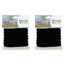2 fils à tricotin 5 mm x 5 m - noir
