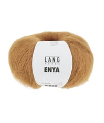 Pelote d'Alpaga à tricoter ENYA - Lang Yarns 0050 Marron