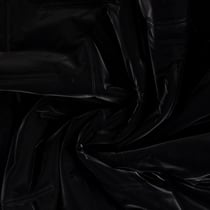 Tissu Doudoune matelassé Mila déperlant uni Noir