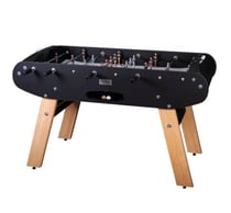 Baby-foot Onyx Noir mat - Pieds chene