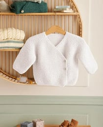 Kit Tricot Brassière laine Harlem CYGNE 6M