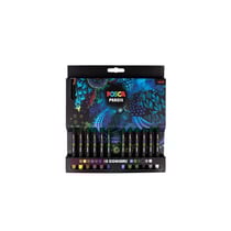 NOUVEAU !!! Crayon de couleur Posca Pencil Pochette de 12 couleurs