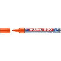 Marqueur tableau blanc EDDING - Orange - Pointe ronde 1,5-3 mm - Corps aluminium
