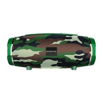 Enceinte Bluetooth Sportive Waterproof 5.0 Son Surround 360 4 Modes de Lecture Vert YONIS