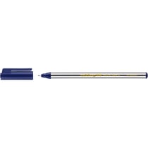 Lot de 10 stylos feutres d'écriture pointe fine 0,6 mm - EDDING - Bleu