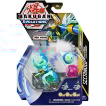 Bakugan evolutions : sectanoid - nano widow - nano sludgem - platinum power up - saison 4 - spin master 20138082