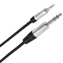 Câble micro Plugger Câble Mini Jack mâle stéréo - Jack mâle stéréo 2m Touring