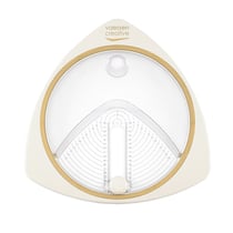 Cutter circulaire - Ø 15 cm - avec 3 lames de rechange - Ivoire - Vaessen Creative