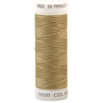Fil à coudre polyester 100m made in France - cannelle 408
