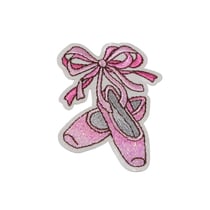 Ecusson thermocollant danse chausson 5,5cm x 4cm