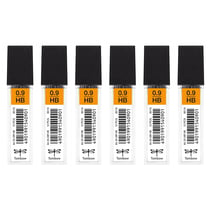 Mine de rechange Tombow - Pointe 0,9 mm - Dureté HB - Lot de 6 étuis de 12 mines