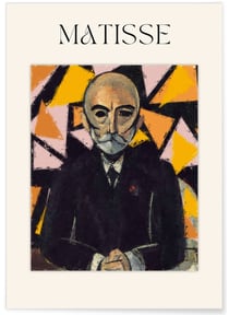 Affiche Matisse - Homme en Costume | A3 : 29,7x42cm