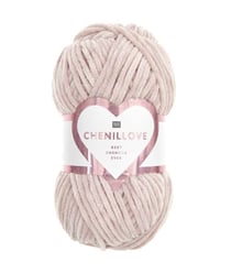 Découvrez le Confort et la Douceur de la Pelote Velours Creative Chenillove 100GR de Rico Design 04 Vieux Rose